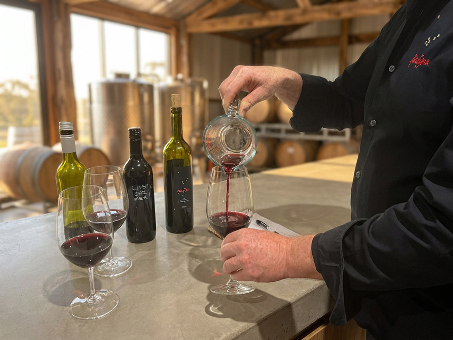 Mastering the Blend with the Dindima Winemaker