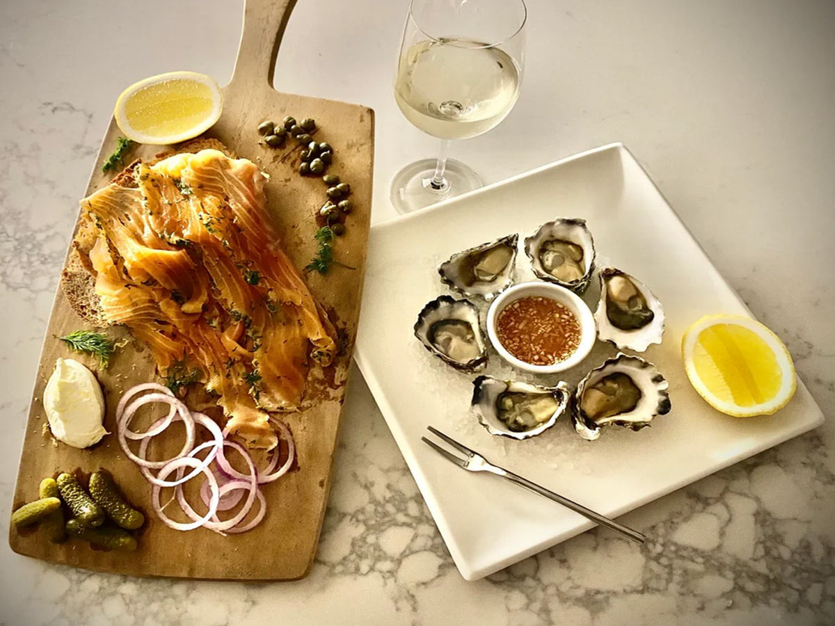 October Long Weekend - Oysters and Gravlax