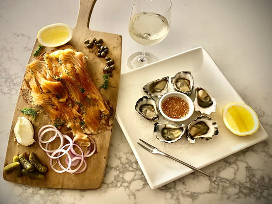 October Long Weekend - Oysters and Gravlax